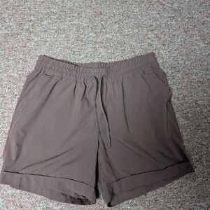 Mondetta Taupe Relaxed Shorts